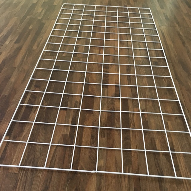 Jaring RAM Dinding/Hijang Hiasan/Wire Grid/Wall Grid 60 x 120  CM | Gantungan Accesories Dan Masker