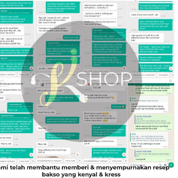 

✉ KARAGENAN KRI-02 100gr pengenyal bakso ☎