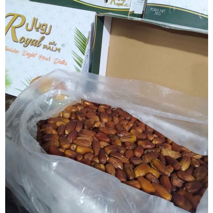 

KURMA TUNIS MADU 5kg Tunisia Madu Deglet Nour Merk King Kurma Madu Tun