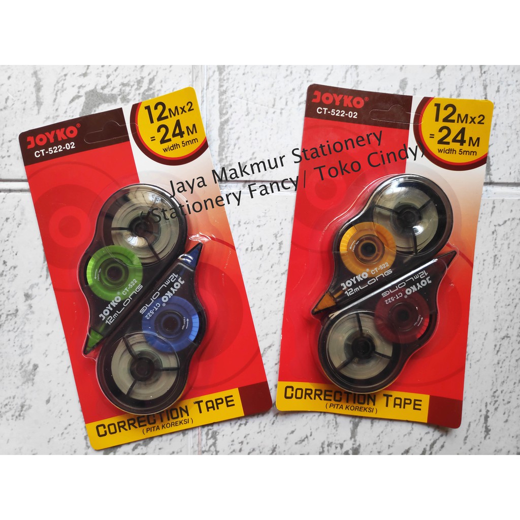 Tipex Correction Tape 12 m Joyko CT 522-02