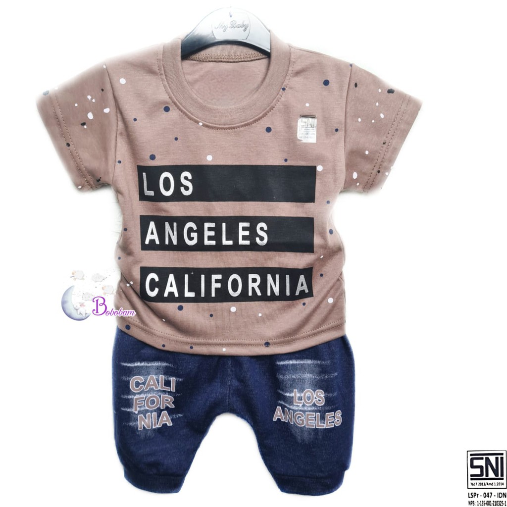 BAJU BAYI BOBOBAM LACA WARNA SETELAN ANAK LAKI-LAKI / SETELAN ANAK HARGA GROSIR