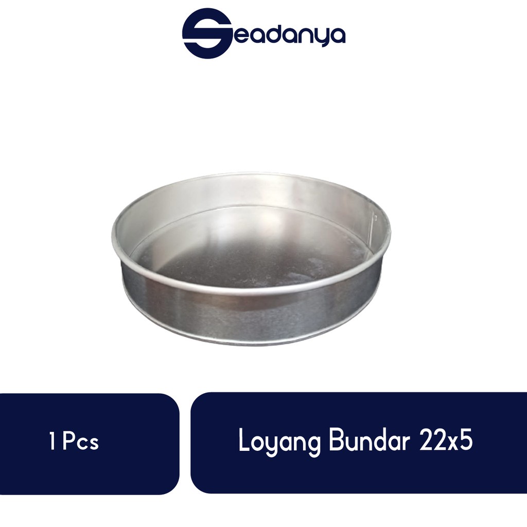 

Loyang Bundar 22x5-Loyang Bundar/Loyang Bentuk Bundar/Loyang Bulat/Loyang Ukuran 22x5/Loyang Bundar Terlaris/Loyang Bundar Termurah