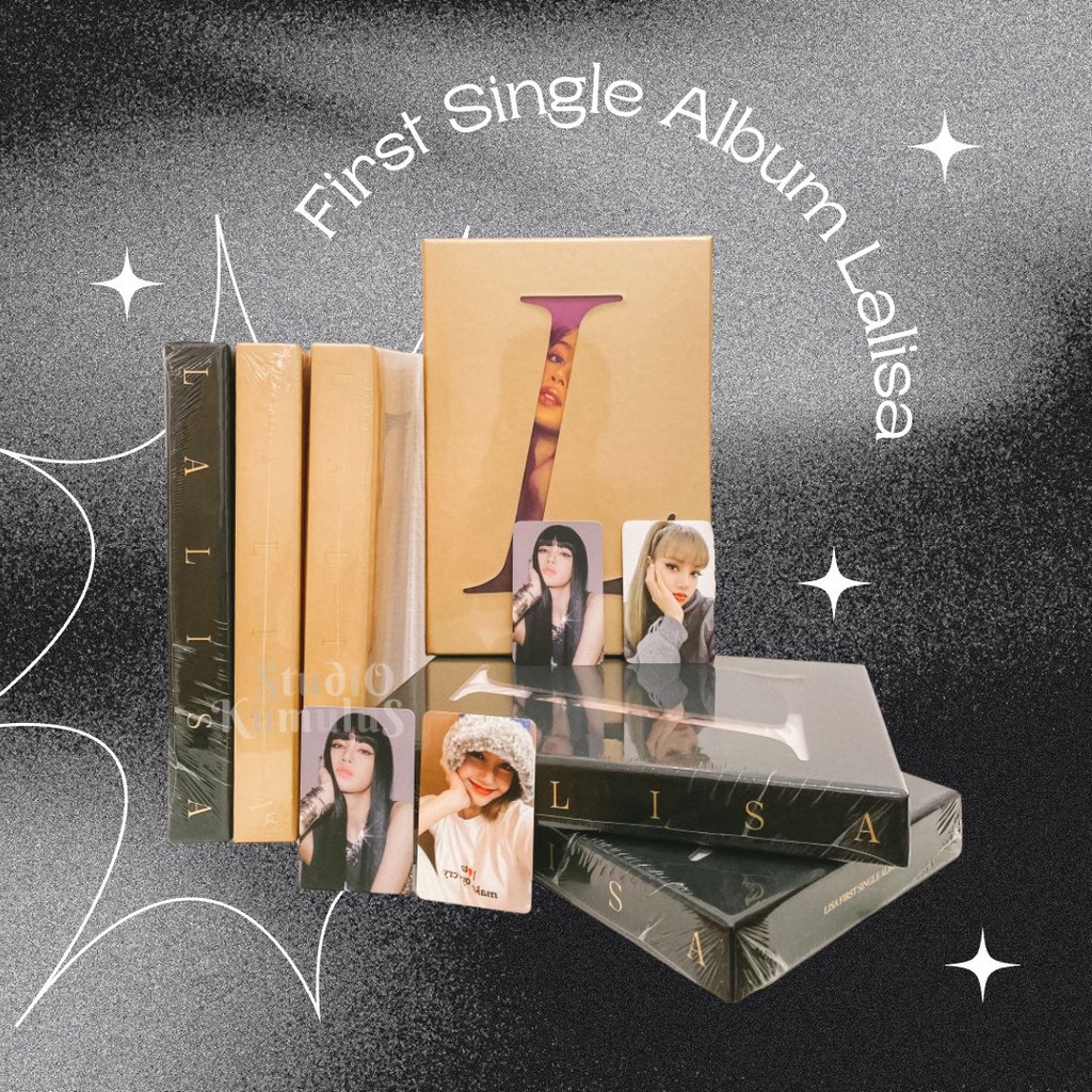 Ready Stock - FIRST SINGLE ALBUM LALISA [Sealed]