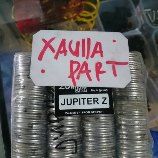 paking knalpot, asbes knalpot jupiter z,vega r