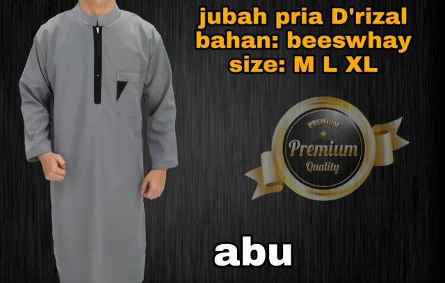 Jubah koko pria/muslim real pic