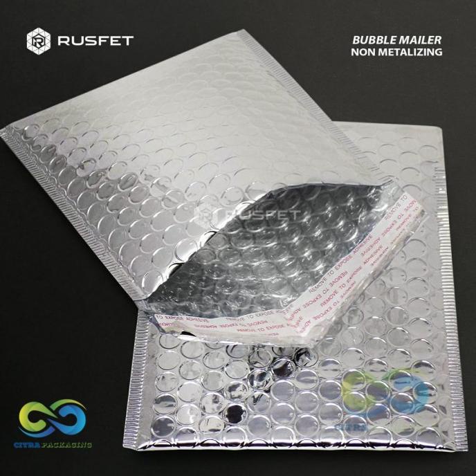 

AMPLOP BUBBLE - BUBBLE MAILER - BUBBLE PACKING SILVER - 17 x 27 + 4 bisa cod