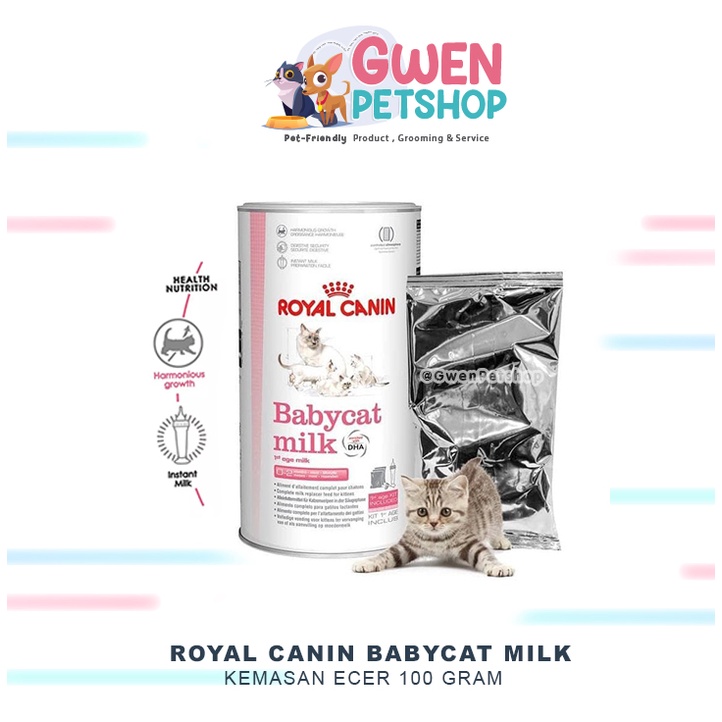 Royal canin baby cat milk - Susu Kucing Royal Canin ECERAN - Susu Kucing Sachet