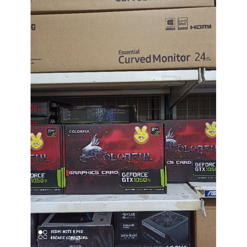 VGA GEFORCE GTX 1050 Ti 4 GB COLORFUL DDR5