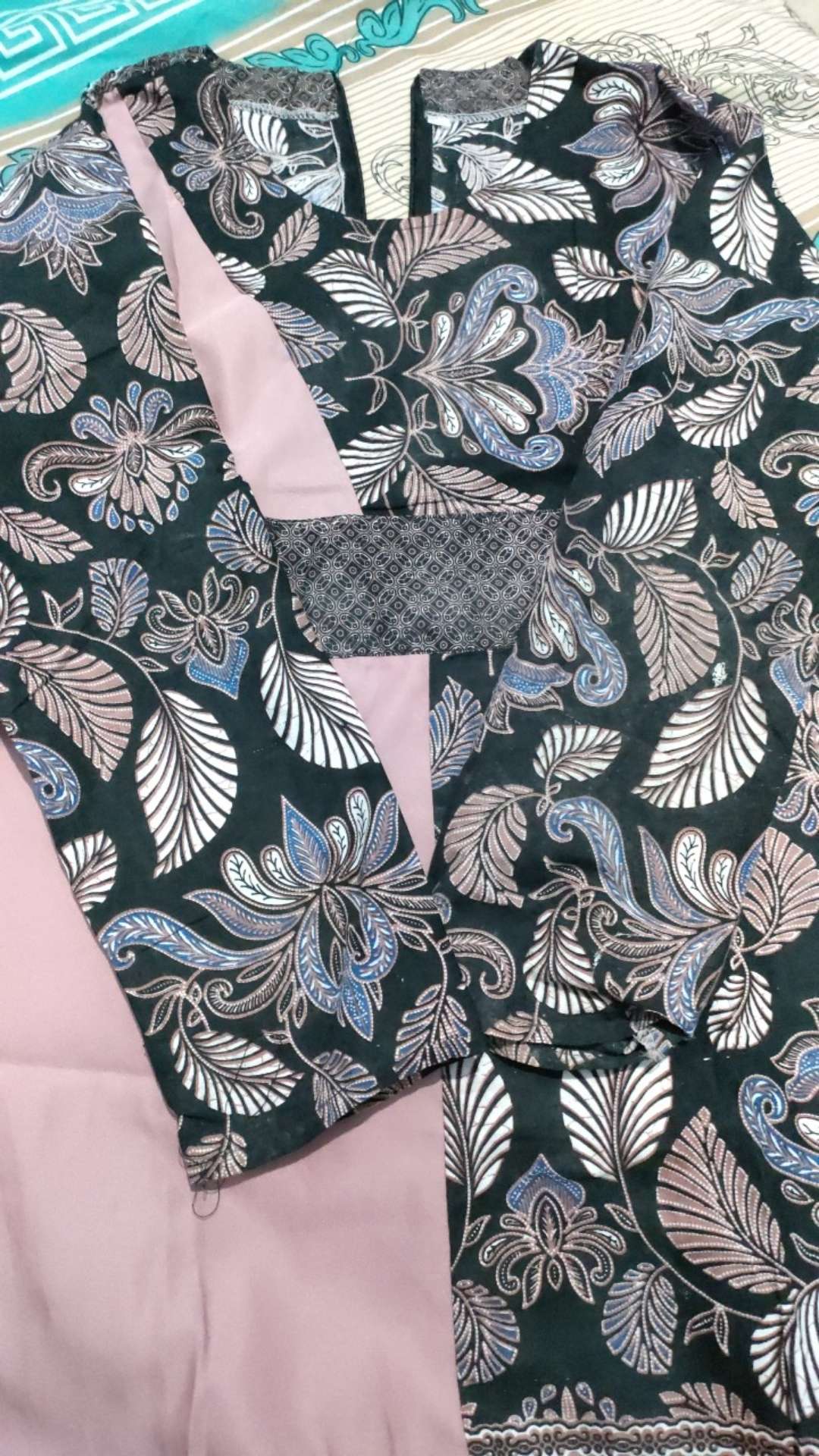 (bayar Dirumah)tunik Batik  Shibori Jumputan Terbariu  /hrb026 Yelbor