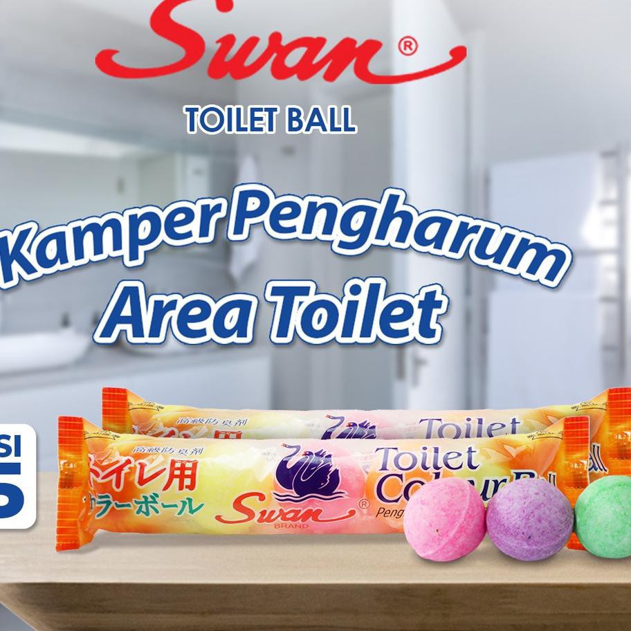 Swan Toilet Colour Ball Isi 5