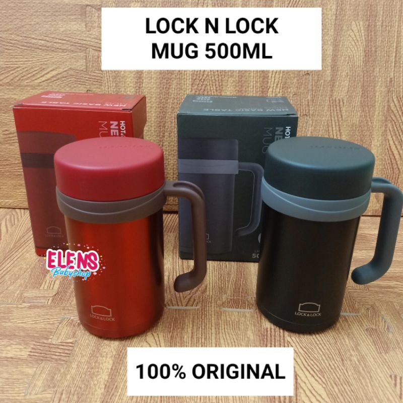 Jual Lock And Lock Table Mug Tumbler 500ml Indonesiashopee Indonesia 8332