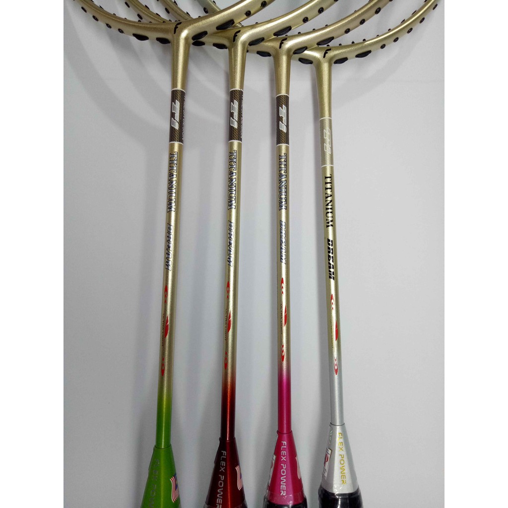 PROMO Flex Power Titanium Dream Raket Badminton Bulutangkis ORIGINAL TERMURAH COD