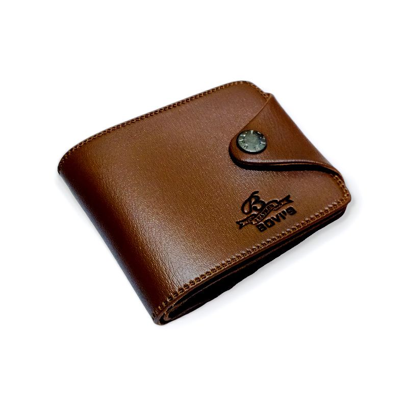Dompet Kulit Pria Model Kancing murah