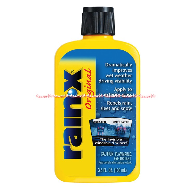 Rainox Rain-X Glass Water Repellent 103ml Pelapis Kaca Mobil Anti Air dan Pandangan Lebih Jelas Rain X Original