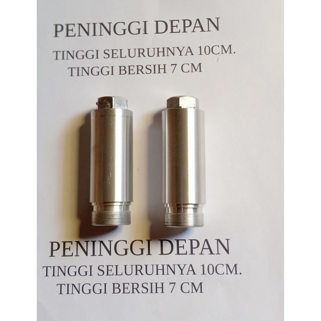 PENINGGI SHOCK DEPAN NINJA KRR - KLX 10CM