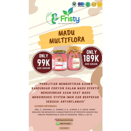 

Madu multiflora 200 gram