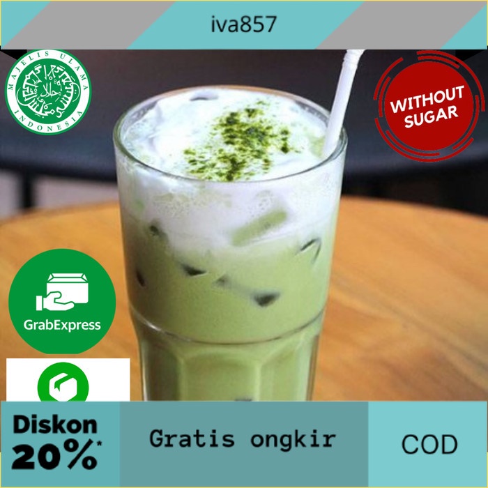 

PROMO Bubuk Minuman Matcha Green Tea (Bubuk Tanpa Gula Rasa Green Tea) GRATIS ONGKIR