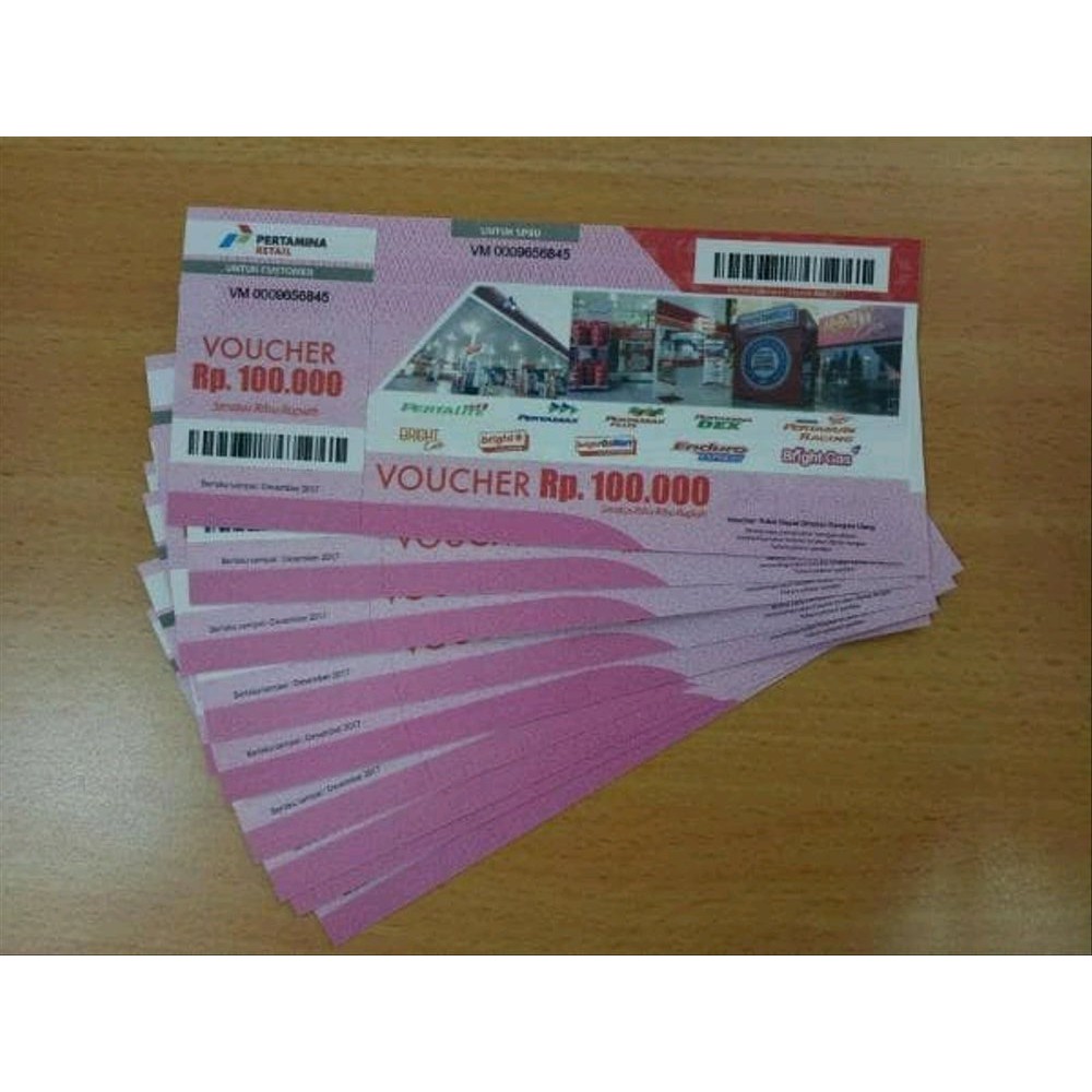 

Jual Voucher Pertamina nominal 100rb Limited