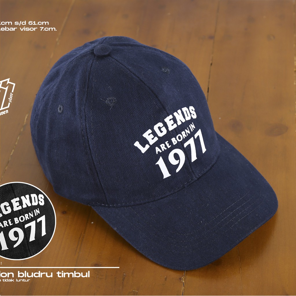 Topi Baseballcap Navy 1977 Legends