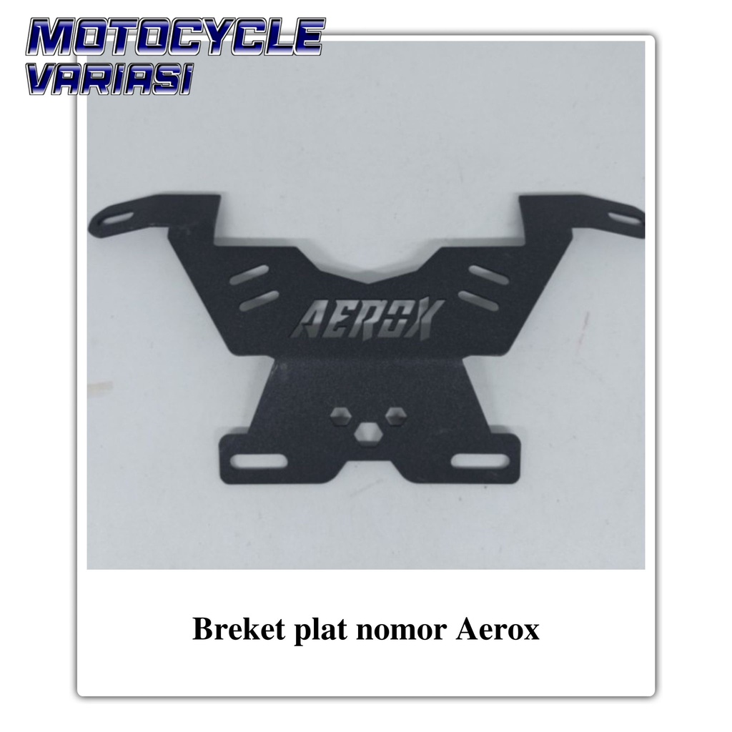 Breket plat nomor Aerox 155 Connected