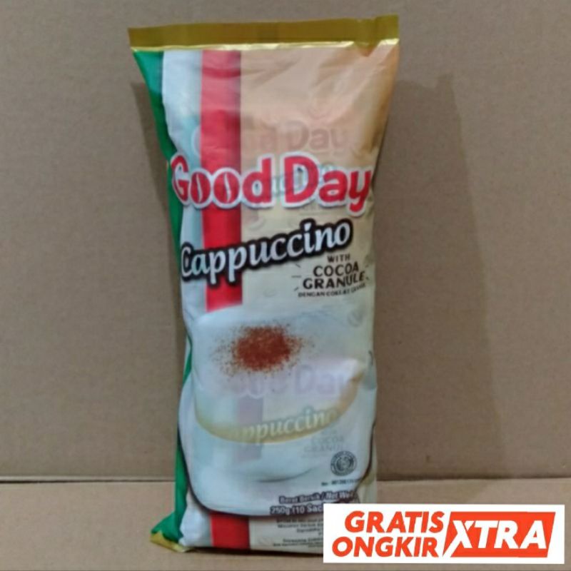

GOOD DAY CAPPUCCINO ISI 10PCS