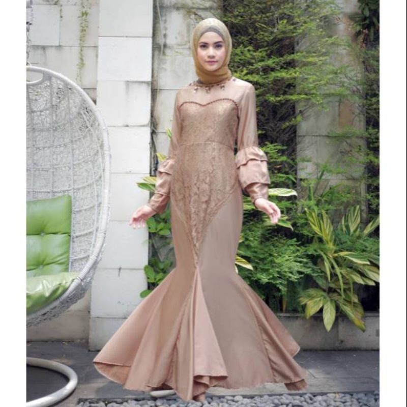Gamis Mermaid Elisha Grace by Judith.id size L