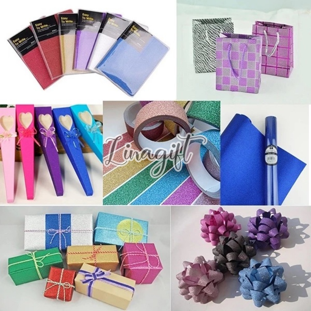 ( 3 Lembar ) PLASTIC METALLIC GLITTER - APPLE -  KERTAS KADO PLASTIK KADO EXCLUSIVE GLITER PERAK SILVER METALIC LOVE STAR SALUR AKAR EXCLUSIVE ELEGAN FANCY GIFT WRAPPING PLASTIC 2 WARNA BICOLOR DOUBLE SIDE WARNA SILVER GOLD TOSCA BLUE