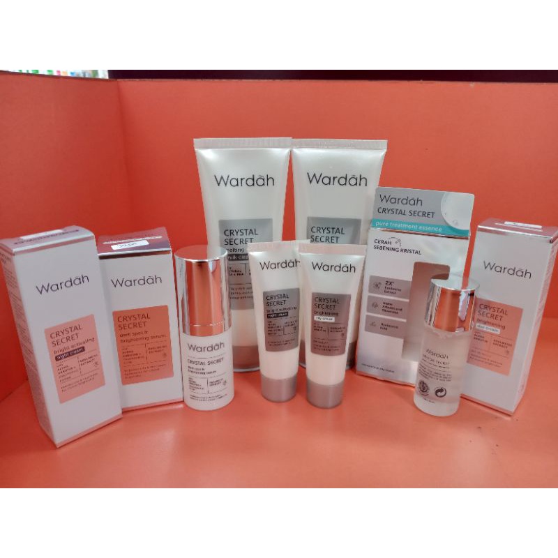 PAKET WARDAH Crystal Secret Skincare Natural