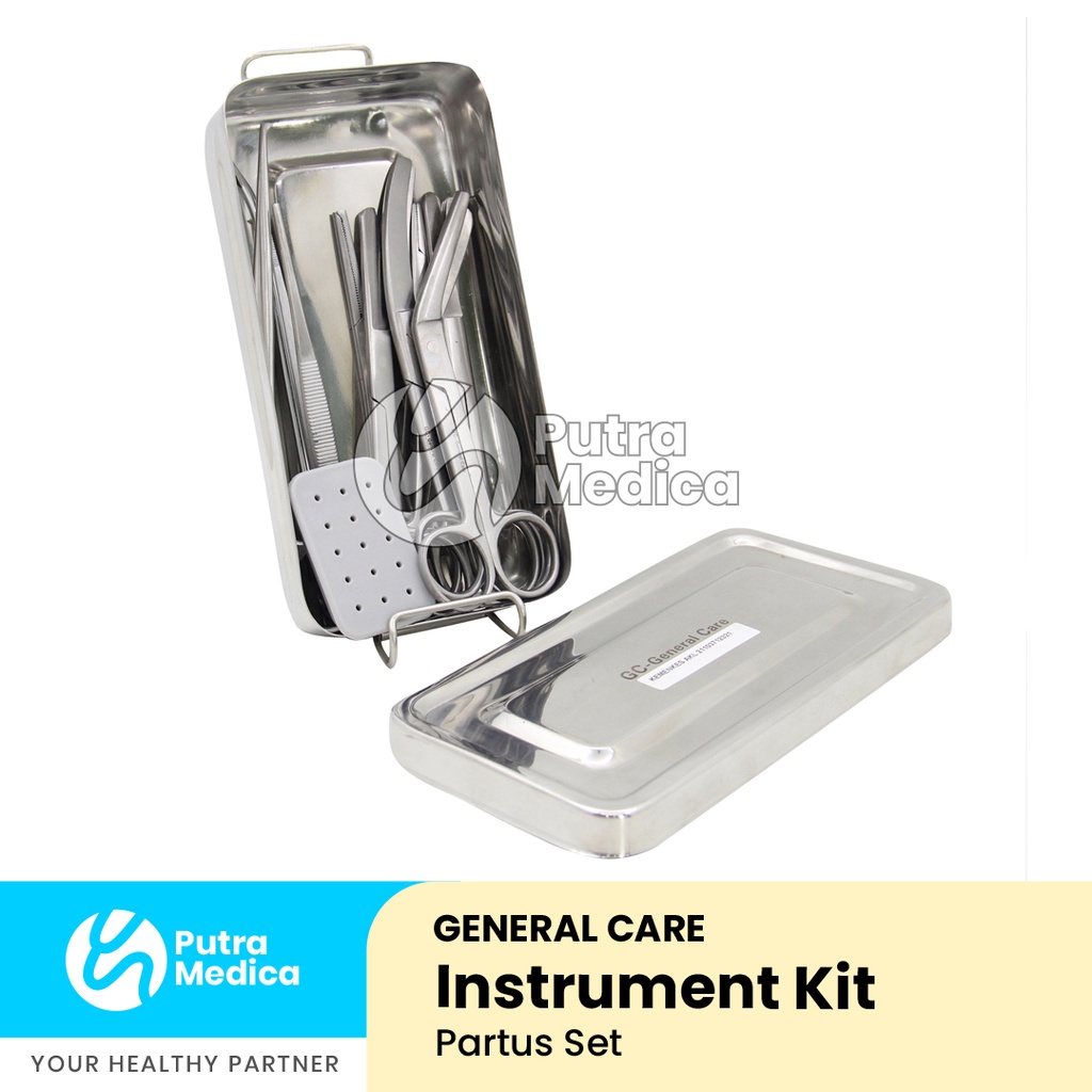 General Care Partus Set / Midwifery Kit / Peralatan Operasi Persalinan / Instrument Kebidanan Medis