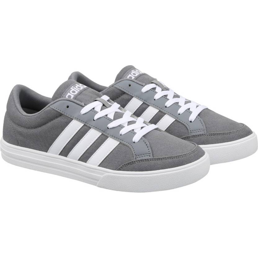 adidas grey stripe shoes
