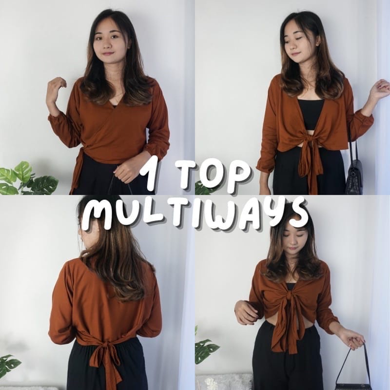 Angelie Wrap Top / Angel Wrap Top-1