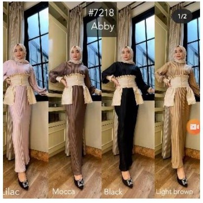 Dress Abby Miss Kami Hijab Original MK