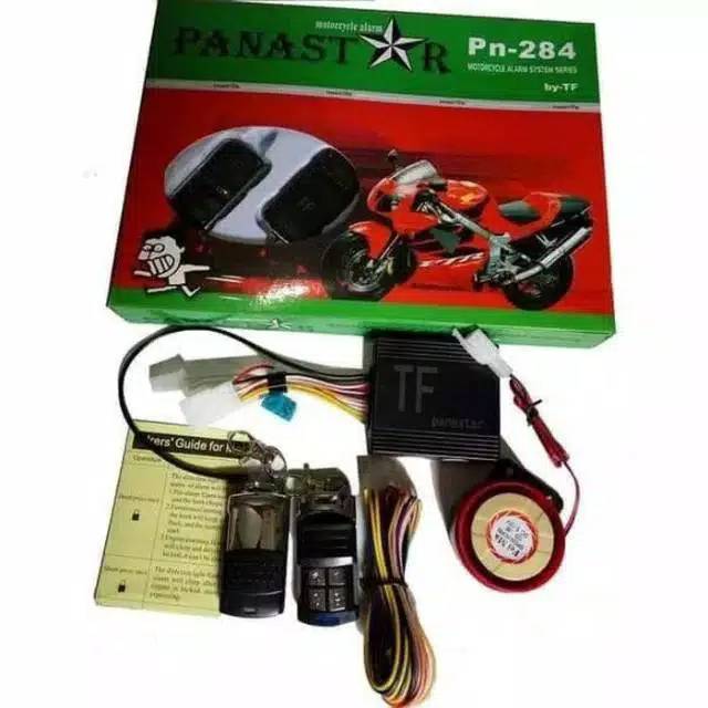 ALARM REMOTE MOTOR PANASTAR / ALARM PANASTAR ANTI MALING REMOT VIXION NMAX PCX AEROX BEAT MIO VARIO