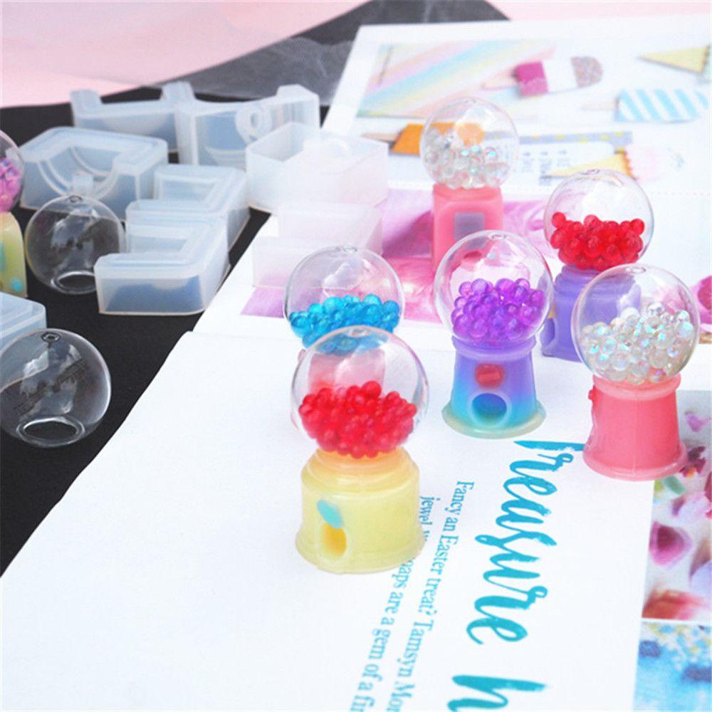 R-flower Resin Cetakan Gantungan Kunci Liontin Kristal Jewelry Making Tools