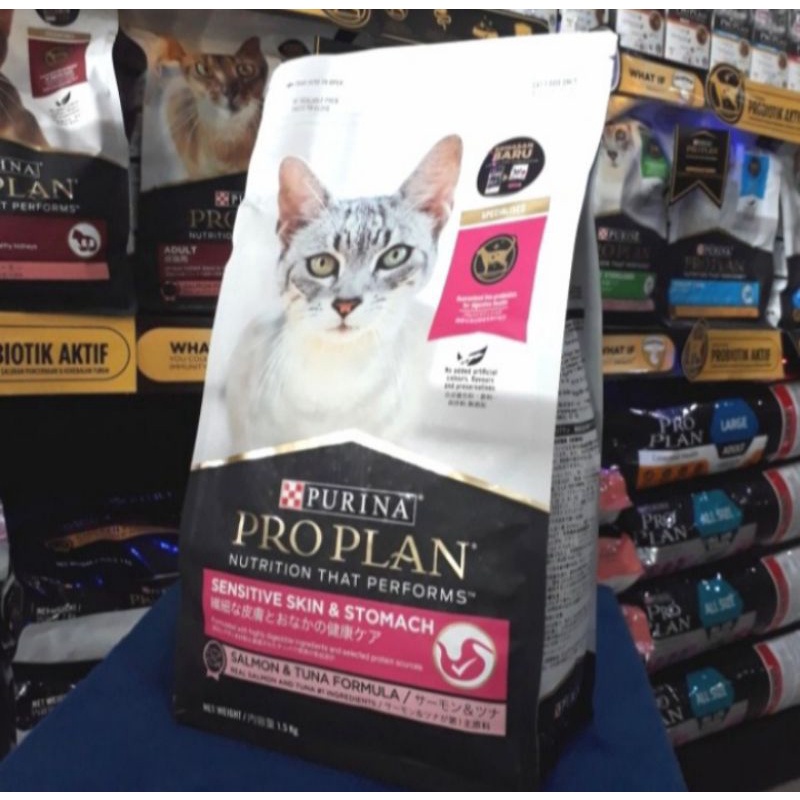 PROPLAN SENSITIVE SKIN &amp; STOMACH CAT 1,5 KG/PROPLAN CAT DELICATE