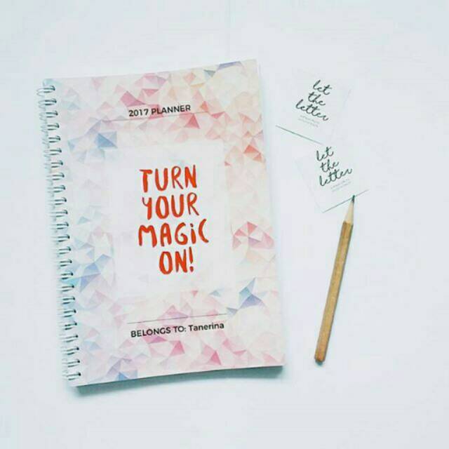 

Agenda 2017 Planner Kado Unik Notes Catatan Custom Souvenir