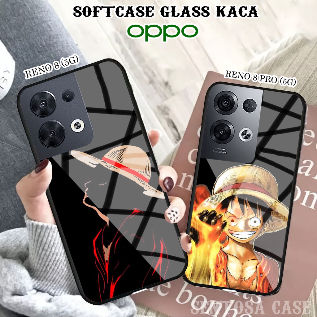 Jual Softcase Glass Ka   ca OPPO RENO 8 (5G) & RENO 8 PRO (5G) - Casing HP