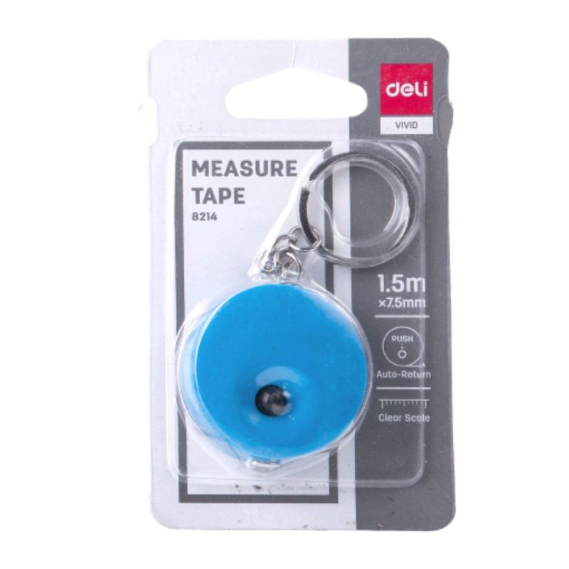 DELI METERAN MINI PLASTIK 1,5M