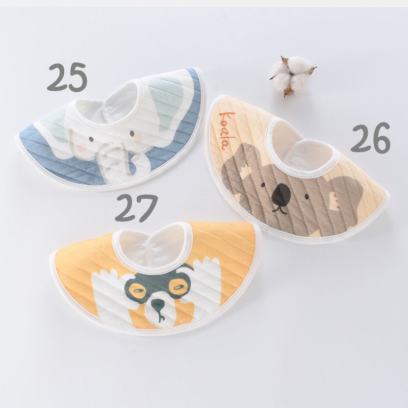 Slaber bib bayi tidak tembus air size 6-24 bulan