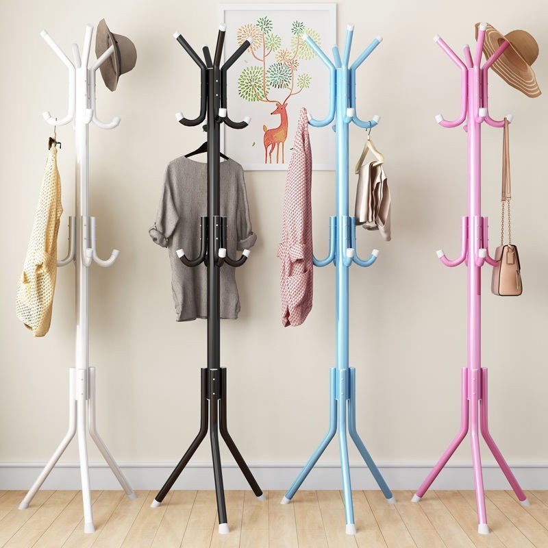 Barnik88 Stand Hanger Gantungan Baju Uk 175cm x 40cm Gantungan Tas dan Topi Coat Rack Bahan Pipa Baja Kuat &amp; Praktis CT-01