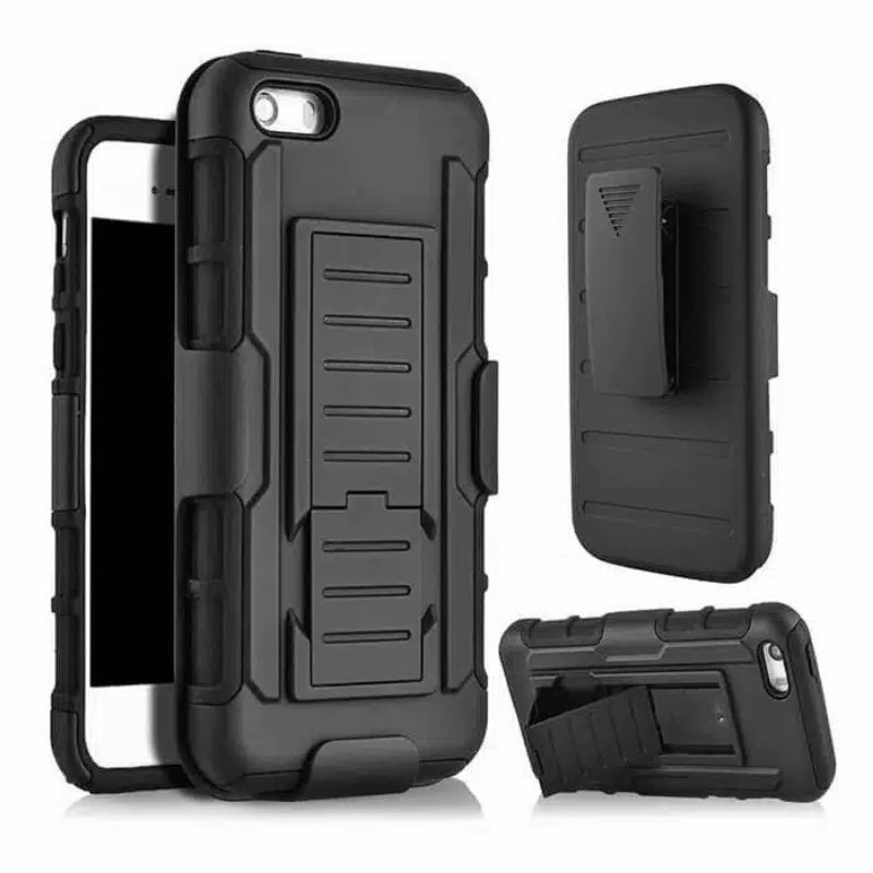 Rugged Armor + clip Holster iPhone 6 Stand Case