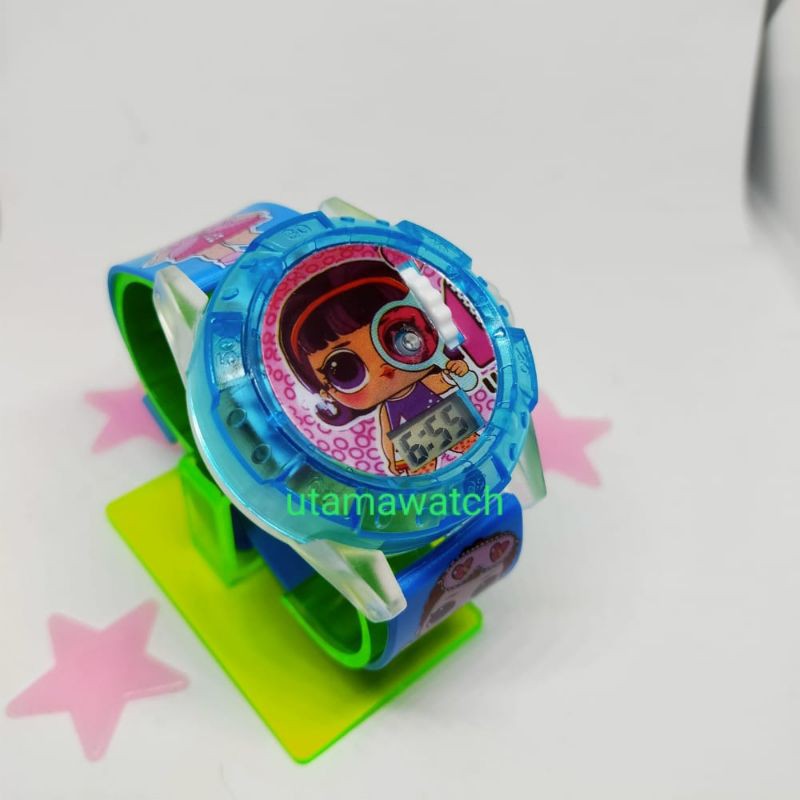 JAM TANGAN ANAK LOL  MELODI LASER