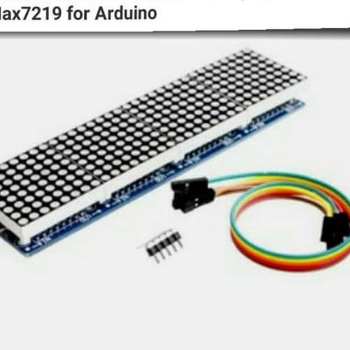 RealPict--Max7219 display Module Led Matrix 32x8 arduino Uno mega