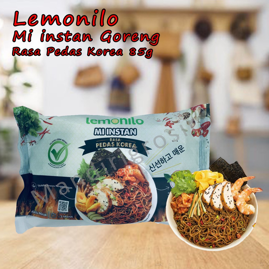 Mi goreng * Rasa Pedas Korea * Mi instan Goreng * 85g