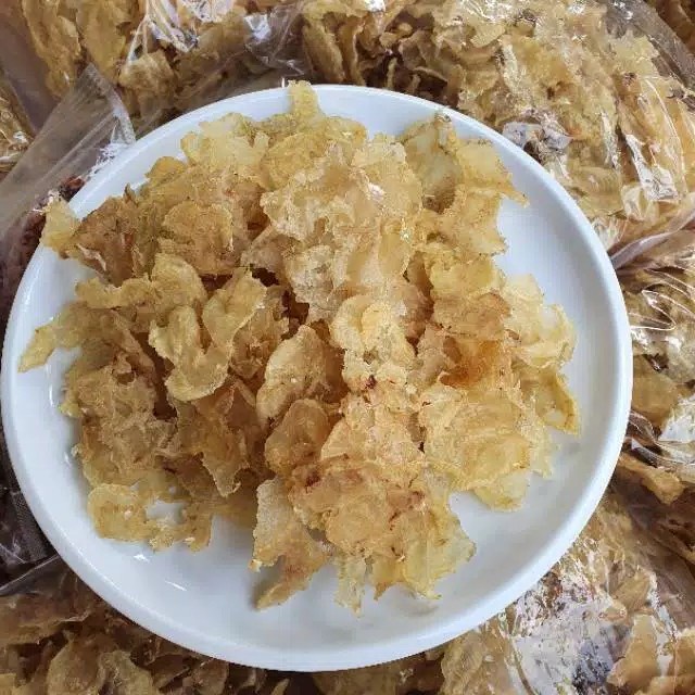 

Perut Ikan / Hepio / Hipio/ Gelembus ikan Baung bawung 250gram