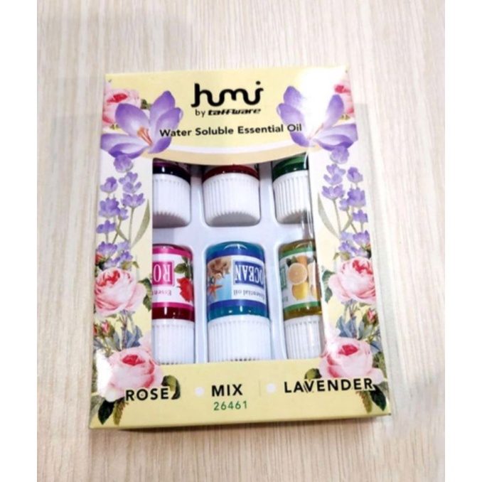 Essentials Oils  Minyak Aromatherapy Diffuser-6 pcs 3 ml