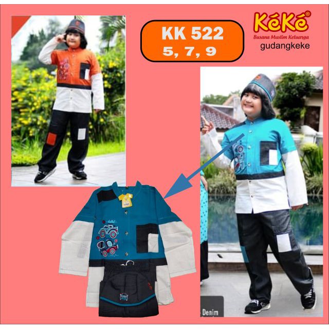 KEKE KK 522 KOKO ANAK KEKE BUSANA MUSLIM