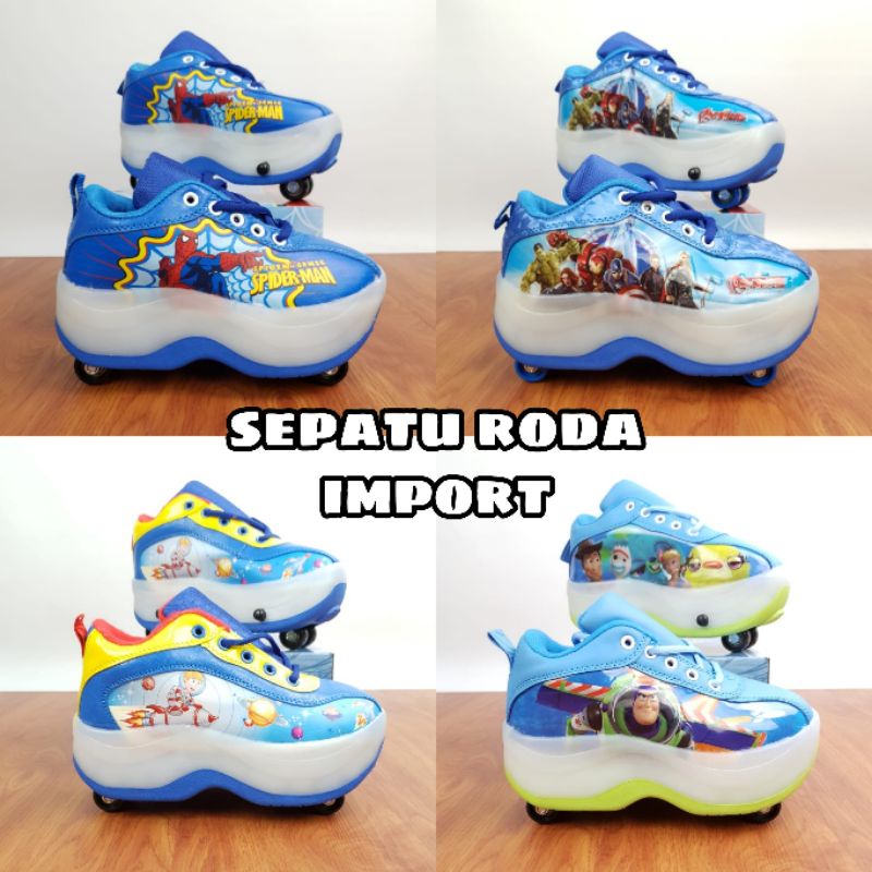 SEPATU RODA ANAK LAKI LAKI/SEPATU RODA ANAK/SEPATU RODA/SEPATU RODA IMPORT