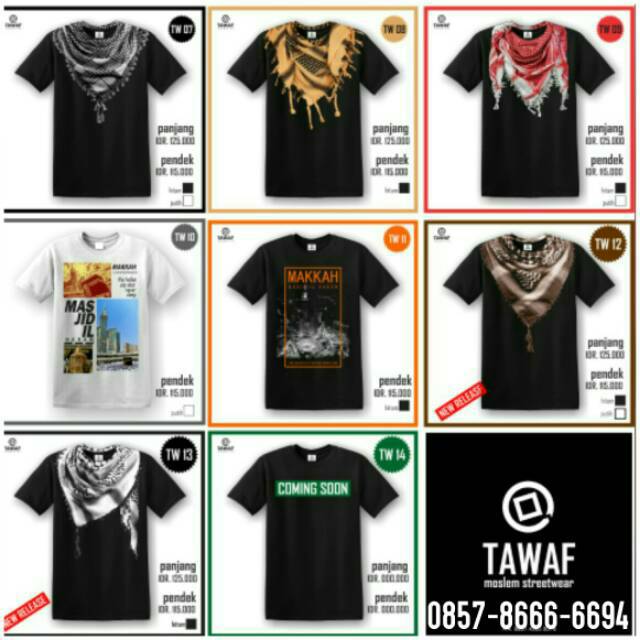 KAOS SURBAN DAN KAOS MUSLIM