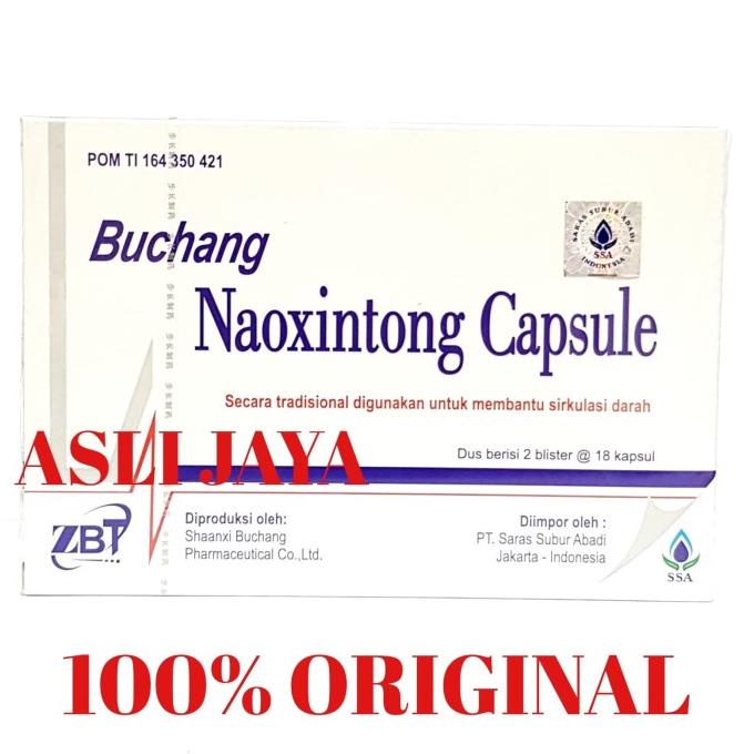 Buchang Naoxintong Capsule (Lembaran)~Obat Jantung & Stroke